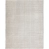 Harounian Latitude Ivory - Silver LA-3078 6 ft. X 9 ft. Rectangle Rug