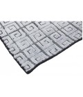 Harounian Latitude Black - Silver LA-3078 6 ft. X 9 ft. Rectangle Rug
