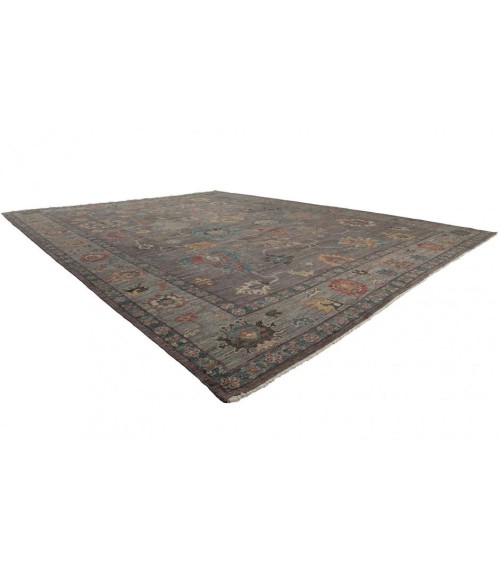 Harounian Majestic Oushak Plum-Grey Rug MAJ-103 6'x9' - Rugs Town Harounian Majestic Oushak Plum-Grey MAJ-103 6 ft. X 9 ft. Rectangle Rug
