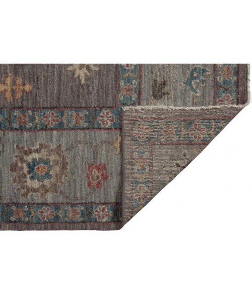 Harounian Majestic Oushak Plum-Grey Rug MAJ-103 6'x9' - Rugs Town Harounian Majestic Oushak Plum-Grey MAJ-103 6 ft. X 9 ft. Rectangle Rug