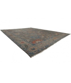 Harounian Majestic Oushak Grey-Grey MAJ-106 9 ft. X 12 ft. Rectangle Rug