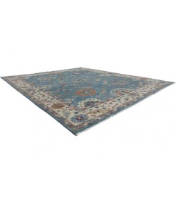 Harounian Majestic Oushak Blue-Ivory MAJ-104 9 ft. X 12 ft. Rectangle Rug
