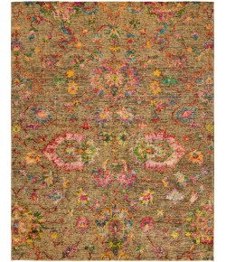 Harounian Melody Gold ME-3067 9 ft. X 12 ft. Rectangle Rug