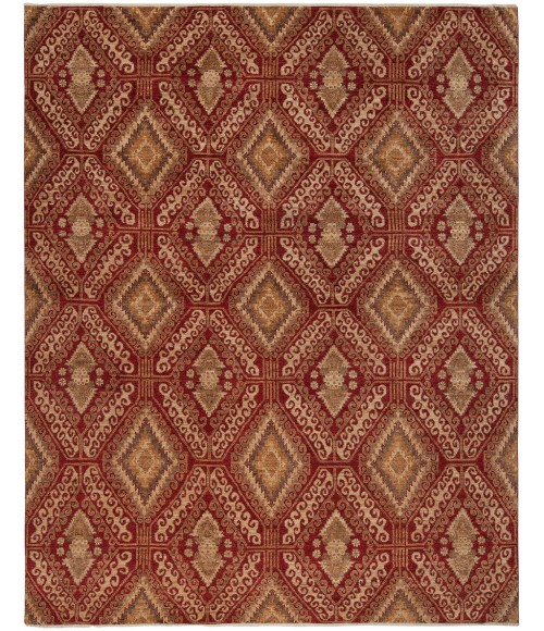 Harounian Metropolis Red METR-503 6 ft. X 9 ft. Rectangle Rug