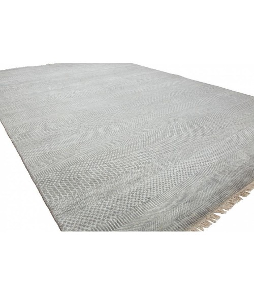 Harounian Mirage Grey - Silver MT-103 8 ft. X 10 ft. Rectangle Rug