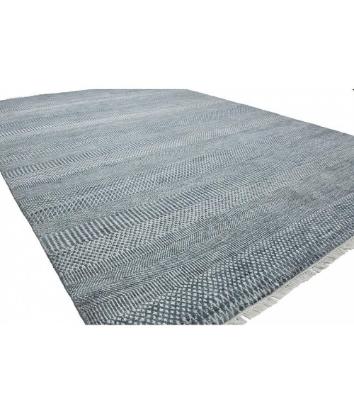 Harounian Mirage Navy - Silver MT-106 6 ft. X 9 ft. Rectangle Rug