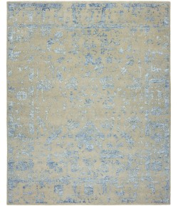 Harounian Mystique Grey - Blue MY-7678 9 ft. X 12 ft. Rectangle Rug