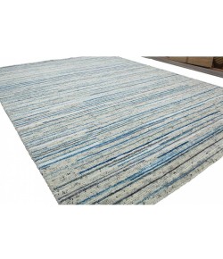 Harounian Nature Blue NA-10B 2 ft. 6 in. X 10 ft. Rectangle Rug