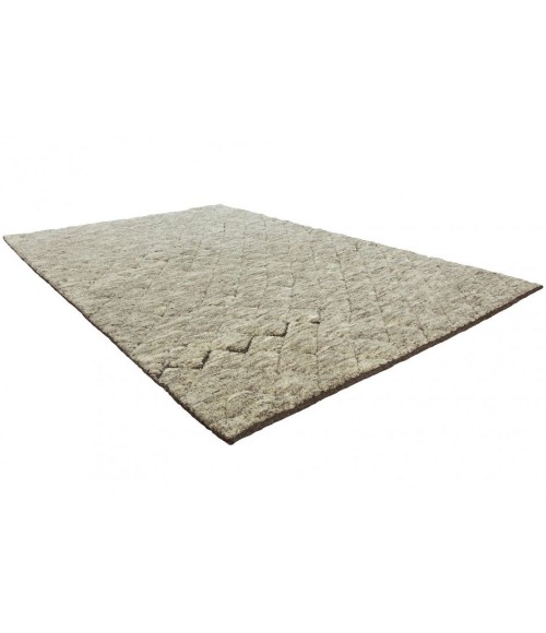 Harounian Oasis Grey OS-4 7 ft. -9 in. X 9 ft. -9 in. Rectangle Rug