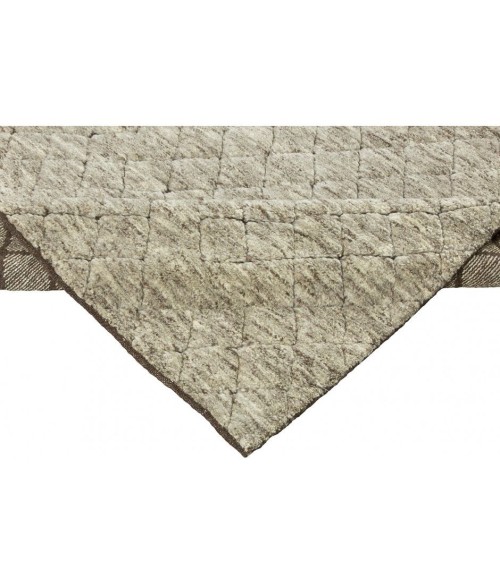 Harounian Oasis Grey OS-4 7 ft. -9 in. X 9 ft. -9 in. Rectangle Rug