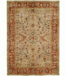 Harounian Peshawar P15 Beige Area Rug 10 ft. X 14 ft. Rectangle