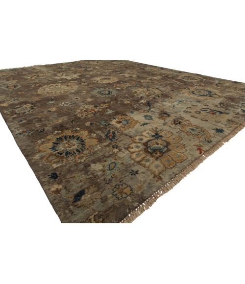 Harounian Premia Brown PR-11 6 ft. X 9 ft. Rectangle Rug