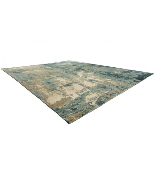 Harounian Rosewood Blue - Beige Rug RO-1275 9'x12' - Rugs Town Harounian Rosewood Blue - Beige RO-1275 9 ft. X 12 ft. Rectangle Rug