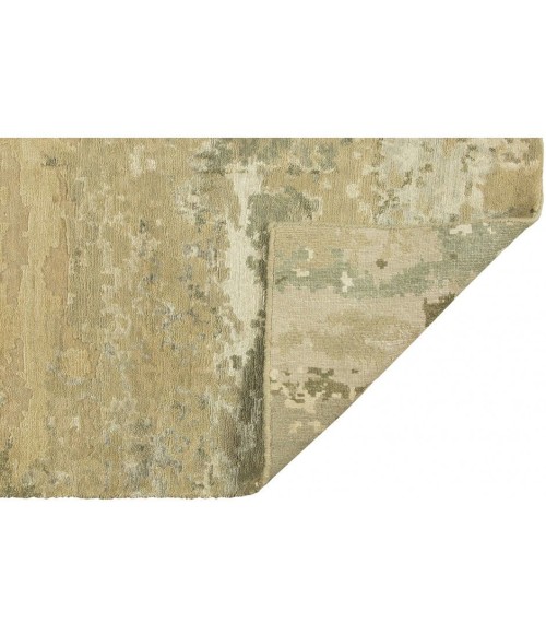 Harounian Rosewood Beige - Blue Rug RO-1276 9'x12' - Rugs Town Harounian Rosewood Beige - Blue RO-1276 9 ft. X 12 ft. Rectangle Rug