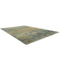 Harounian Rosewood Blue - Gold Rug RO-1427 10'x14' - Rugs Town Harounian Rosewood Blue - Gold RO-1427 10 ft. X 14 ft. Rectangle Rug