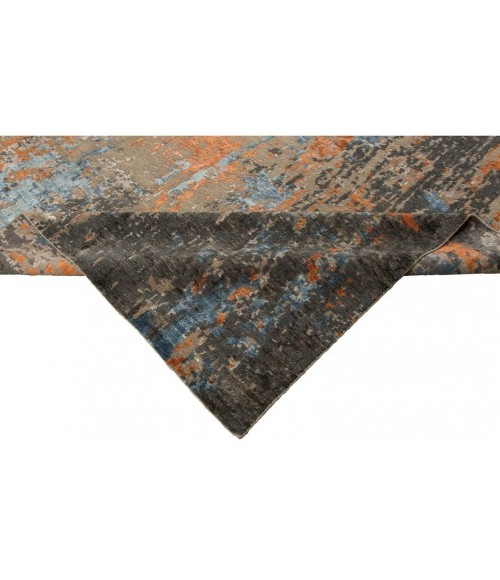 Harounian Rosewood Grey - Rust Rug RO-1429 6'x9' - Rugs Town Harounian Rosewood Grey - Rust RO-1429 6 ft. X 9 ft. Rectangle Rug