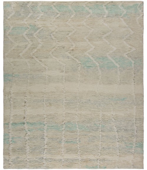 Harounian Serenity Eggshell - Seafoam SE-08 8 ft. X 10 ft. Rectangle Rug