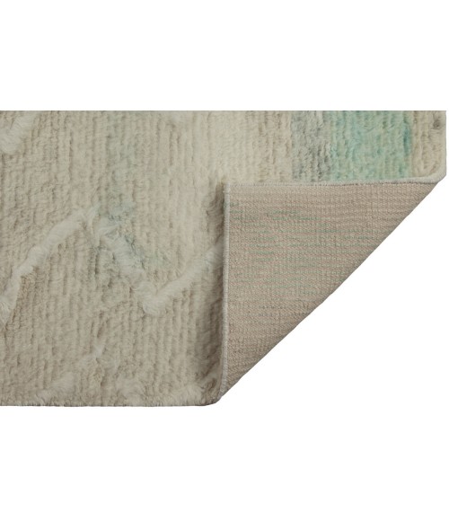 Harounian Serenity Eggshell - Seafoam SE-08 8 ft. X 10 ft. Rectangle Rug