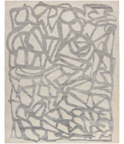 Harounian Spiral Ivory-Grey SP-01 9 ft. X 12 ft. Rectangle Rug