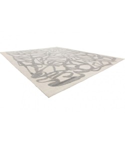 Harounian Spiral Ivory-Grey SP-01 9 ft. X 12 ft. Rectangle Rug