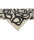 Harounian Spiral Ivory-Black Rug SP-03 6'x9' - Rugs Town Harounian Spiral Ivory-Black SP-03 6 ft. X 9 ft. Rectangle Rug