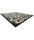 Harounian Spiral Black-White Rug SP-04 9'x12' - Rugs Town Harounian Spiral Black-White SP-04 9 ft. X 12 ft. Rectangle Rug