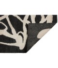 Harounian Spiral Black-White Rug SP-04 9'x12' - Rugs Town Harounian Spiral Black-White SP-04 9 ft. X 12 ft. Rectangle Rug