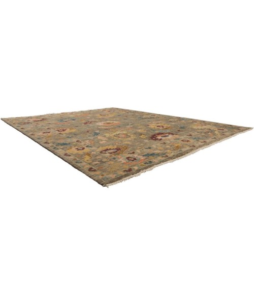 Harounian Splendid Brown - Mutli INA002 8 ft. X 10 ft. Rectangle Rug