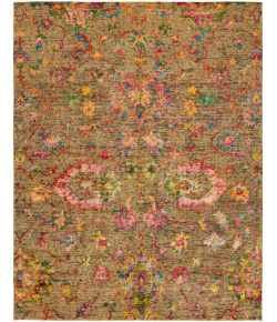 Harounian Melody ME3067 Gold Area Rug 6 ft. X 9 ft. Rectangle