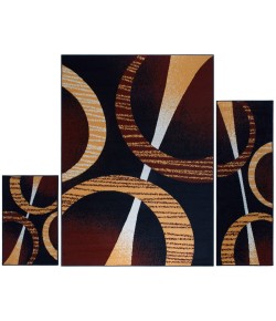 Home Dynamix Ariana 3 Pcs (4'11"x6'10",1'7"x4'11",1'7"x2'7") Area Rugs