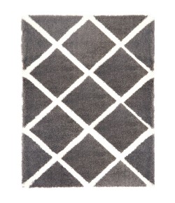 Home Dynamix Carmela Tali Dark Gray- Ivory Area Rug 7 ft. 10 in. X 10 ft. 2 in. Rectangle