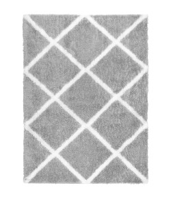 Home Dynamix Carmela Tali Gray-Ivory Area Rug 9 ft. 2 X 12 ft. 5 Rectangle