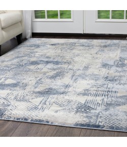 Home Dynamix Kenmare Carolina Gray-Blue Area Rug 5 ft. 3 in. X 7 ft. 2 in. Rectangle