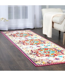 Home Dynamix Melody Tiana Ivory Area Rug 2 ft. 2 in. X 7 ft. 6 in. Runner