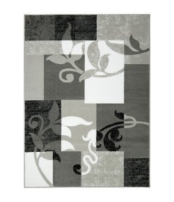 Home Dynamix Tremont Lane Frizzle Gray Area Rug 7 ft. 10 in. X 10 ft. 2 in. Rectangle