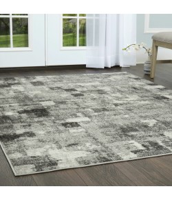Home Dynamix Nova Arlo Gray Area Rug 5 ft. 2 in. X 7 ft. 2 in. Rectangle