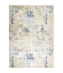 Home Dynamix Melrose Lorenzo Gray-Blue Area Rug 6 ft. 6 in. X 9 ft. 6 in. Rectangle