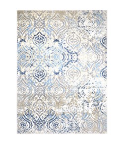 Home Dynamix Melrose Audrey Ivory Blue Area Rug 6 ft. 6 in. X 9 ft. 6 in. Rectangle