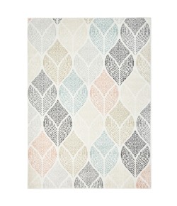 Home Dynamix New Weave Samira Ivory-Multi Area Rug 5 ft. 2 in. X 7 ft. 2 in. Rectangle