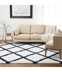 Home Dynamix Carmela Tali Ivory-Navy Area Rug 3 ft. 9 in. X 5 ft. 9 in. Rectangle