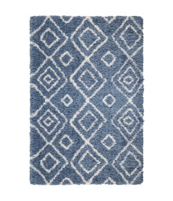 Home Dynamix Cambridge Brooks Blue-Ivory Area Rug 7 ft. 10 in. X 10 ft. 2 in. Rectangle