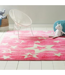 Home Dynamix Playground Star Gaze Pink Area Rug 6 ft. 6 in. X 9 ft. 10 in. Rectangle