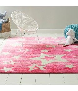 Home Dynamix Playground Star Gaze Pink Area Rug 1 ft. 1 in. X 2 ft. 11 in. Rectangle