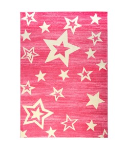Home Dynamix Playground Star Gaze Pink Area Rug 1 ft. 1 in. X 2 ft. 11 in. Rectangle