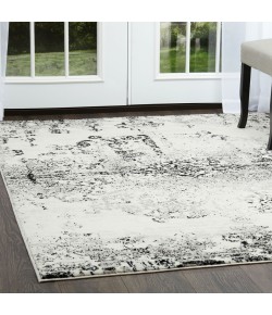 Home Dynamix Boho Makenna Ivory-Gray Area Rug 9 ft. 2 in. X 12 ft. 5 in. Rectangle