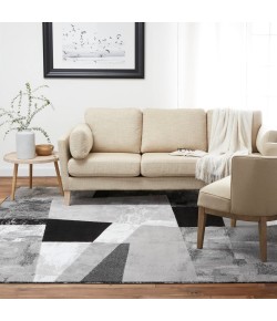 Home Dynamix Catalina Bismark Gray Area Rug 7 ft. 10 in. X 10 ft. 2 in. Rectangle