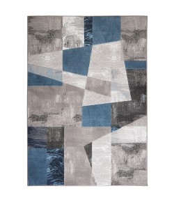 Home Dynamix Catalina Bismark Gray-Blue Area Rug 5 ft. 3 in. X 7 ft. 2 in. Rectangle