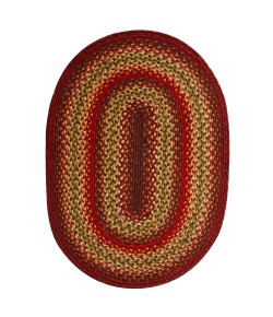 Homespice Decor Jute Braided 502124 Area Rug 27 in. X 45 in. Oval