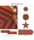 Home Spice Jute Braided Rug Red Rug 514677 5 ft. X 8 ft. Rect - Rugs Town Home Spice Jute Braided Rug Red 514677 5 ft. X 8 ft. Rect Rug