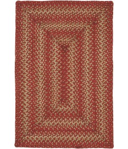 Home Spice Jute Braided Rug Red 513670 4 ft. X 6 ft. Rect Rug